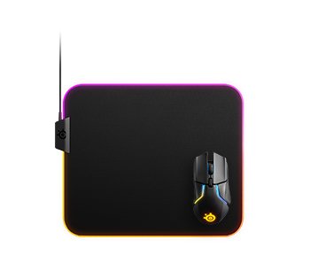 Steelseries Mouse Pad Prism Fabric - M (63825) Steelseries Qck Prism Cloth Medium, Black Monótono, Fabric Cauc — image 1