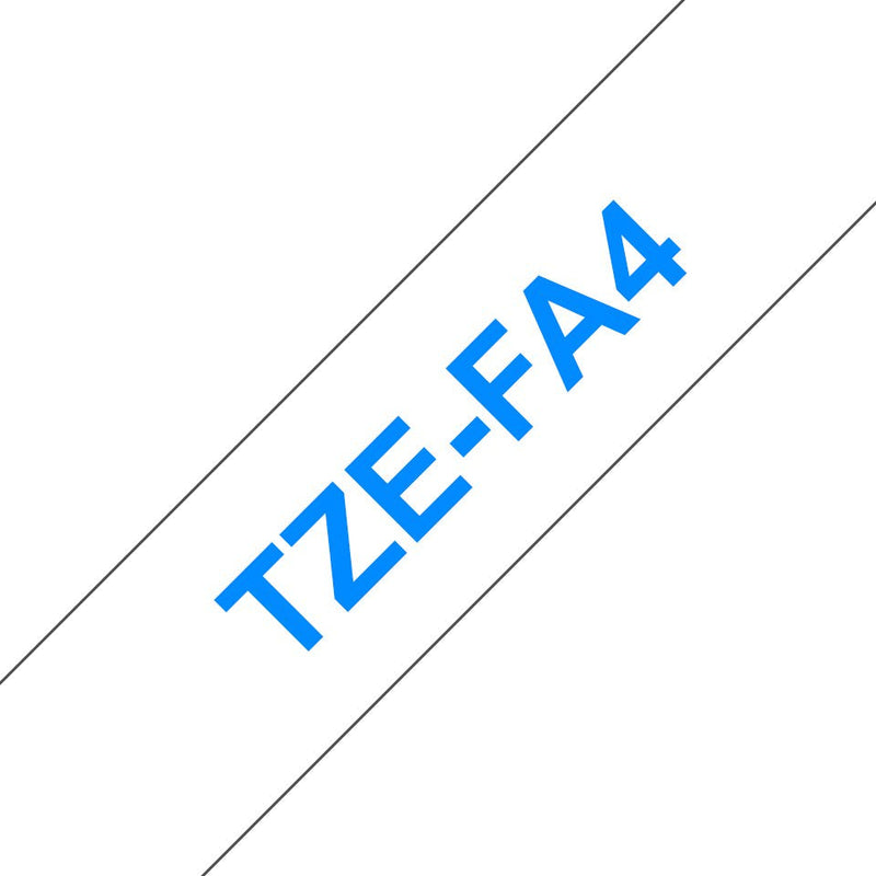 Brother Tape Rotuladora Genuine Blue Especiales Textil - TZEFA4