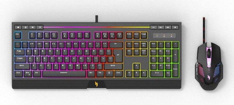 Acer Nitro Combo Set - Wired Keyboard And Mouse, NAK200, Usi Layout Retail Pack)