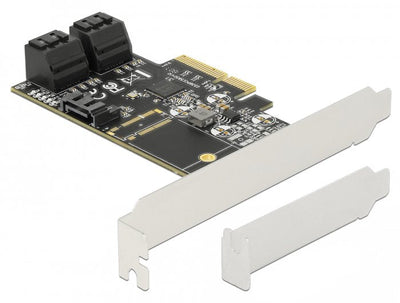 Delock SATA Card Pci Express X4 5 Ports - Factor Forma Perfil Low — image 1