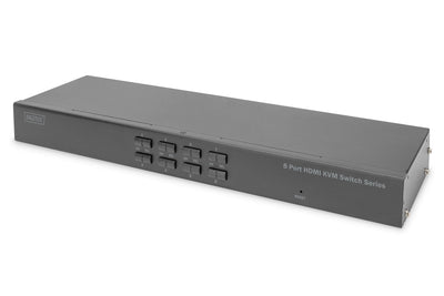 Digitus Kvm-switch, 8-PORT, Single-display, 4K, HDMI — image 1