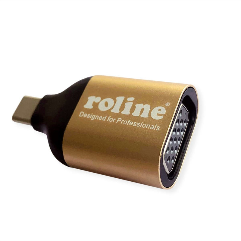 Roline Gold Display Adapter USB Type-c - VGA