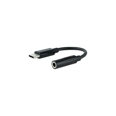 Nanocable Cable Adapter Audio Jack 3.5MM Female a USB-C Male - Length 0.11M — image 1