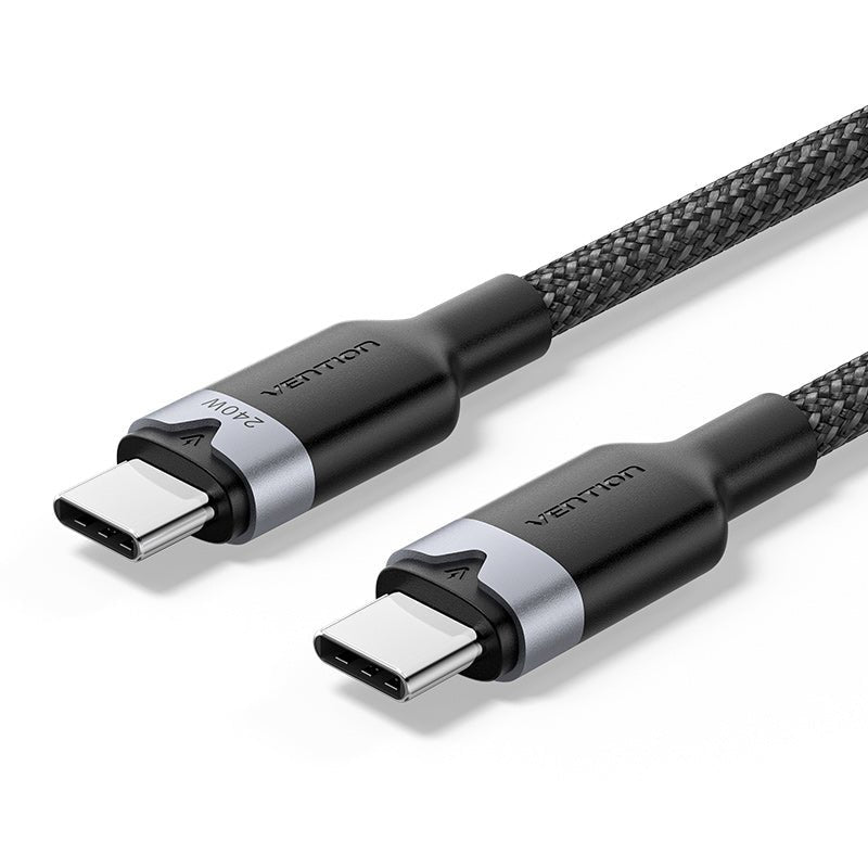 Vention USB Cable -c Do USB-C 2.0 PD 3.1 5A 240W 2M Black