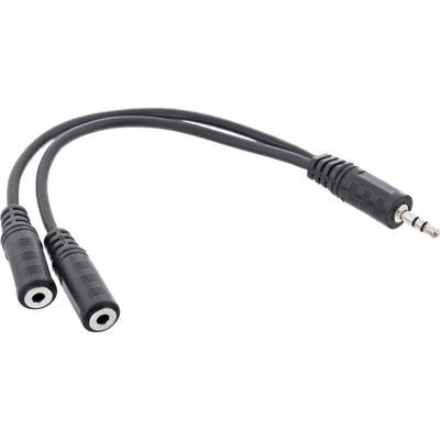 Inline Jack 3,5MM And -cable Male a 2X Jack 3,5MM Female Stereo 5M — image 1