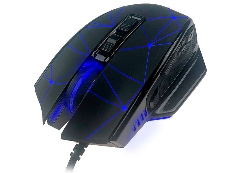 Tracer Gamezone Space Mouse Set Ambidextro USB Type a Óptico 7200 DPI