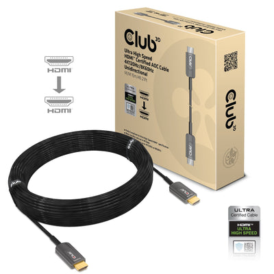 CLUB3D Hdmi-cable a - a 2.1 Aktiv Opt. 8K60HZ UHD 15M Retail — image 1