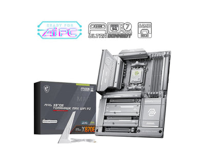 MSI Motherboard Mag X870E Tomahawk Max. Wi-Fi Pz AMD X870E Zócalo AM5 ATX 7E84-002R — image 1