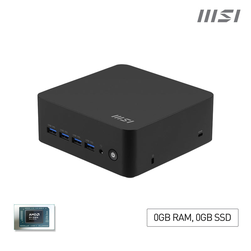 MSI Barebone Cubi Z Ai 8M R9-8945HS 0GB No-os