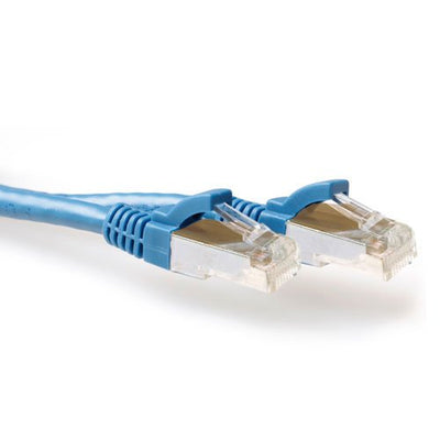 Blue 10 Meter Lszh SFTP CAT.6A Patch Cable Snagless With RJ45 Connectors — image 1