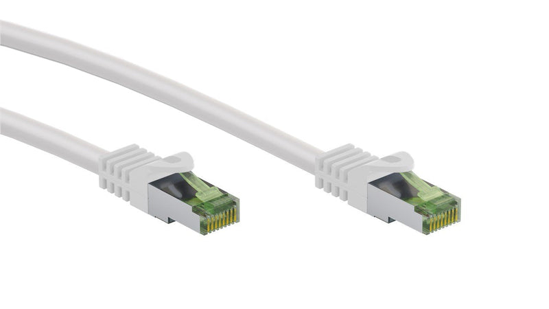 Goobay Ghmt-zertifiziertes CAT.8.1 5M Network Cable, S/FTP (pimf), White