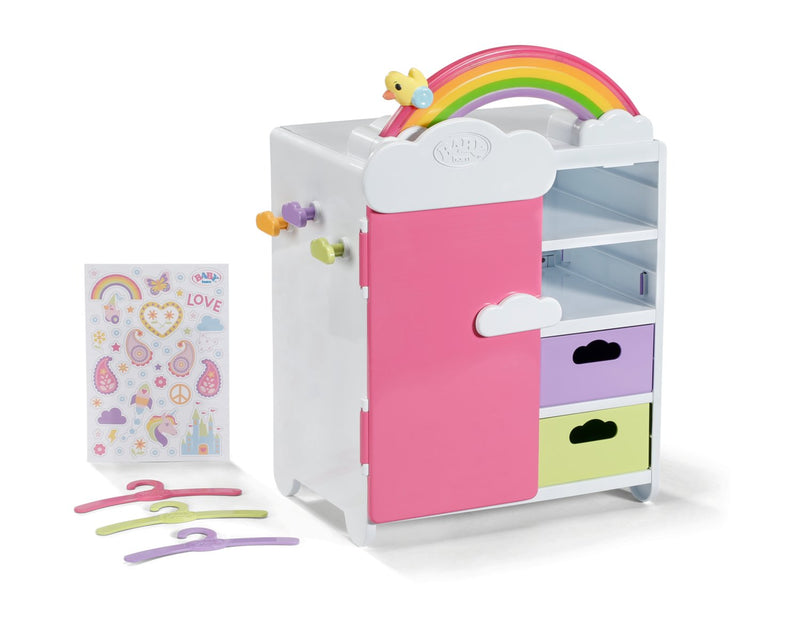 Zapf Creation Baby Born® Rainbow Gabinet, Muebles Muñecas 836040