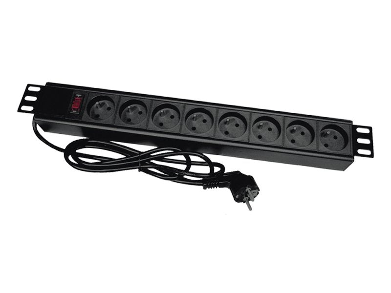 Alantec PZ081U3M Base Múltiple 3M 8 Salidas AC Indoor Black