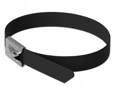Delock 18816 Cable Ties Steel Inoxidable L 500 X B 7,9MM Black 10 Pieces — image 1
