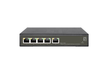 Levelone Switch 5X Ge GES-2105P 60W 4XPOE + — image 1