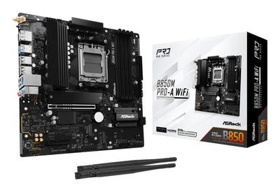 Asrock Motherboard B850M Pro-a Wi-Fi AMD B850 Socket AM5 microATX — image 1