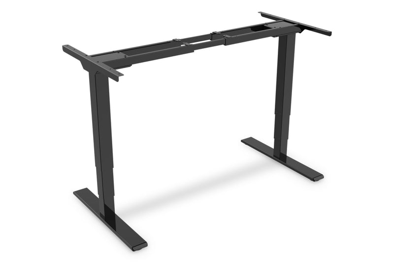 Digitus Bastidor Desk Eléctrico Height Adjustable Motor Double 3 Niveles, Black