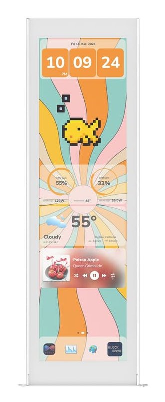 Hyte Actualización Screen Touchscreen Y70 White Nieve 36,8CM (14,5 Pulgadas), White Screen Touchscreen 14,5 Pu