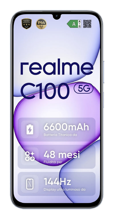 Realme Smartphone C100 4GB 256GB 6.8' 5G Purpura — image 1