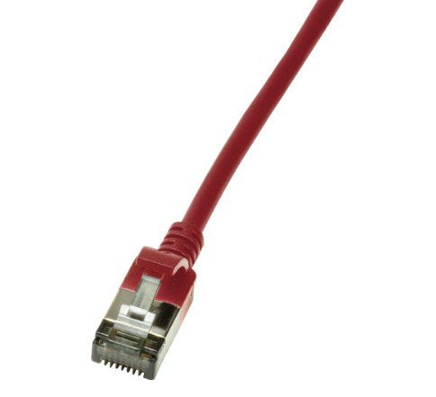 Logilink Slim U/FTP Network Cable 0,3M CAT.6A U/FTP (STP) Red