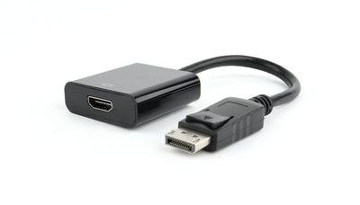 Gembird AB-DPM-HDMIF-002 Adapter DisplayPort (m) - HDMI (f) 10CM, Black Blister — image 1