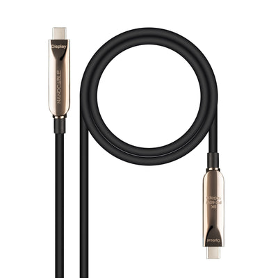Nanocable USB Cable 3.2 Type-c Aoc 10.01.4615 USB Type-c Male USB Type-c Male Up To 60W 10Gbps 15M Black — image 1
