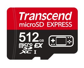 Transcend SD microSD Tarjeta 512GB Sd-express PCIE USD710S