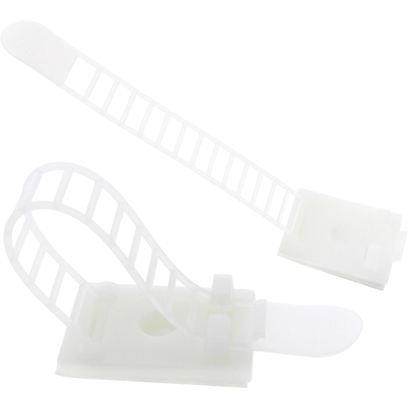 Inline Clamp Cable Adjustable 94MM White 10UDS