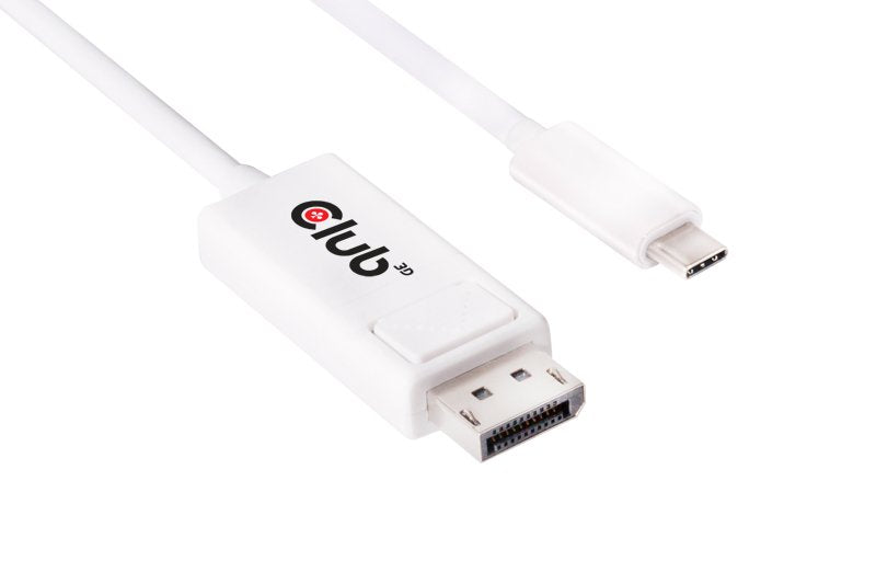CLUB3D USB 3.1 Type C Cable To DisplayPort 1.2M UHD Adapter