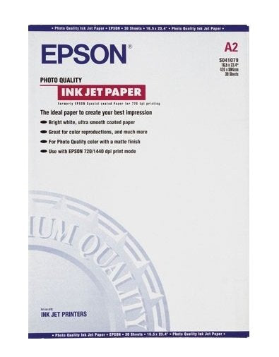 Epson Genuine Paper Inkjet Special A2 30 Hojas — image 1