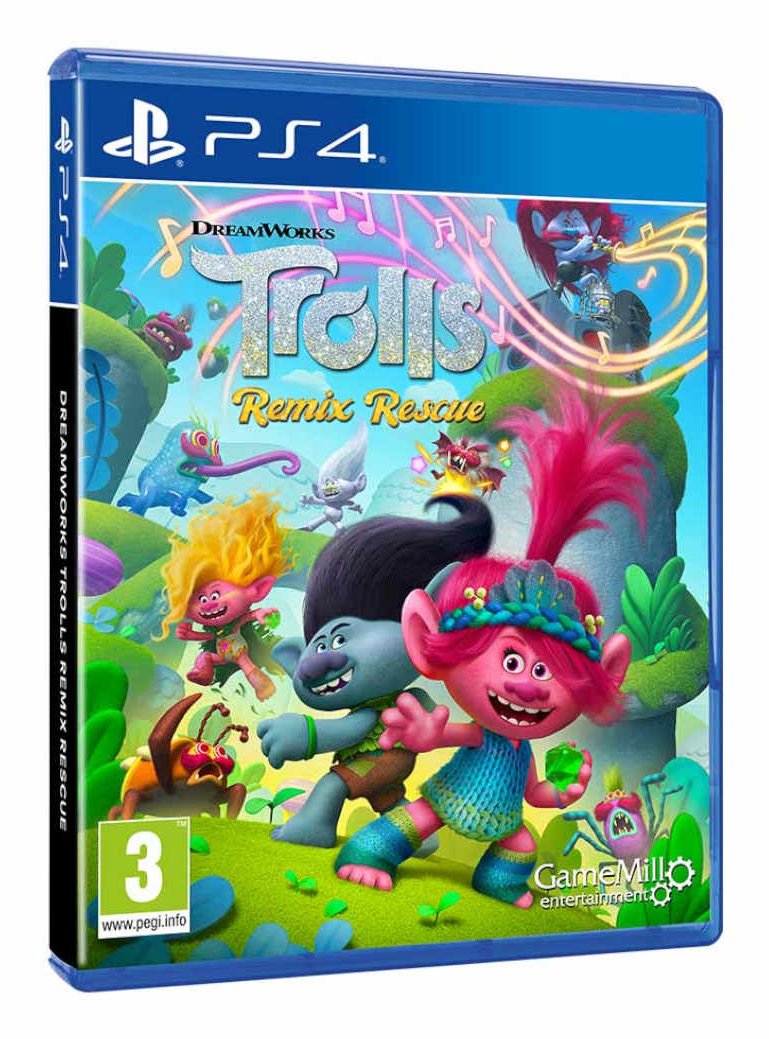 Set Trolls Remix Rescue PS4 Playstation 4