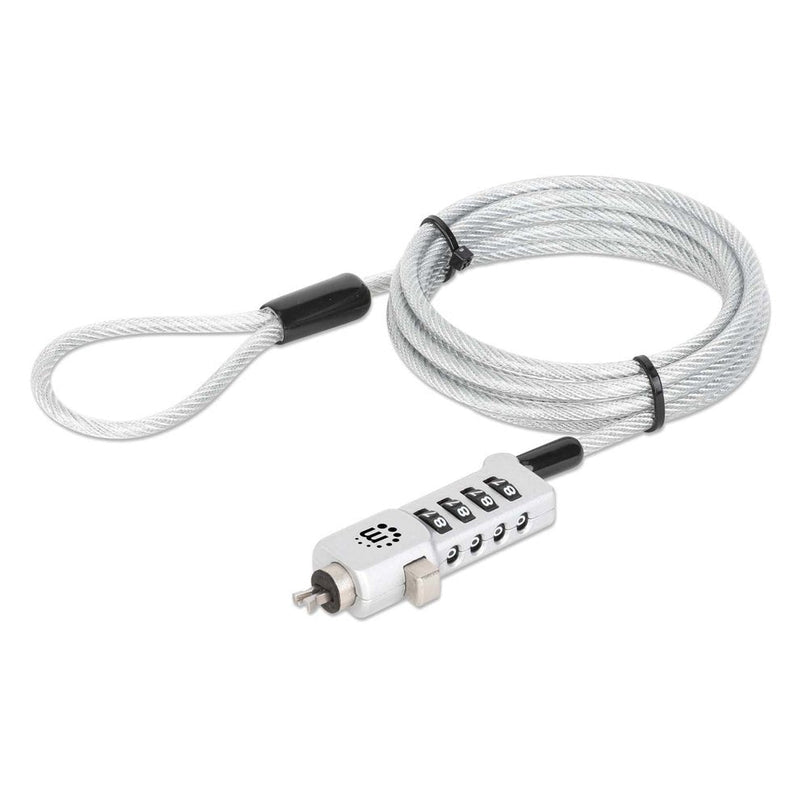 Manhattan Cable 440301 Antirrobo Silver 1,8M