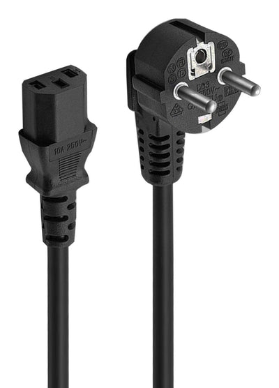 Ewent EC1920 Cable Power CPU - IEC320 a C13 - 1.5M - Black — image 1