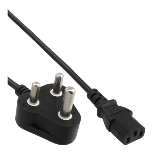 Inline Cable Power Sudáfrica 10A Type M a Connector IEC 1,8M — image 1