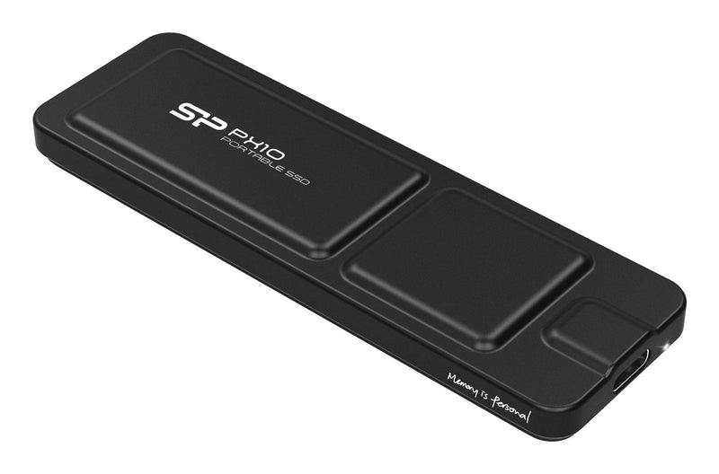 Silicone Power PX10 Unit SSD PCIE External Laptop 2TB USB-C Black