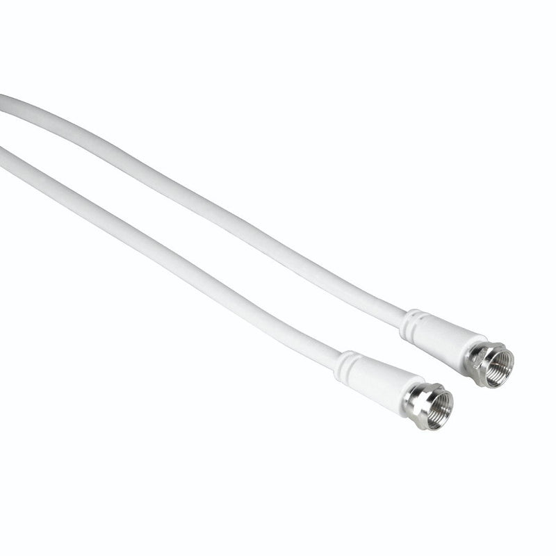 Hama Entry Cable Coaxial Antenna - Length 1.5M - Connector F Male - Double Blindaje - Apantallamiento 75DB -