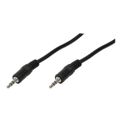 Logilink Cable Audio Jack 3.5M/M 2M Black CA1050 — image 1