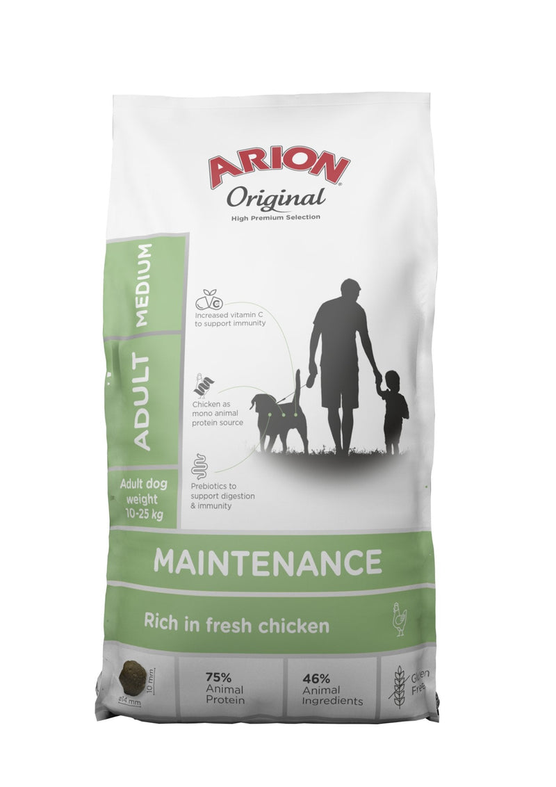 Arion Genuine Maintenance Med Sucha Karma Perro 12KG