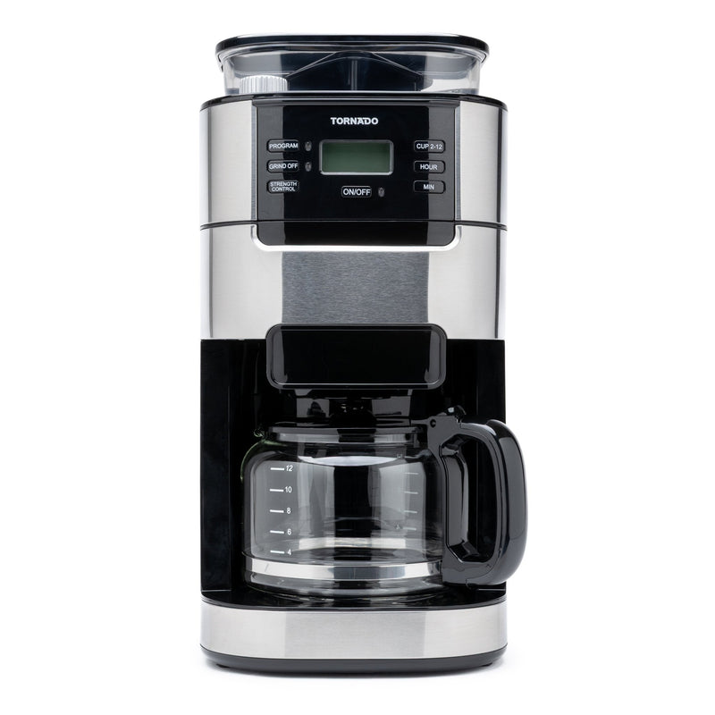 Tornado Coffee Machine Automática TCM-1025A-GS / Kaffeevollautomat Steel And Black