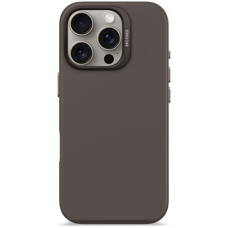 Decoded Silicone Case For Iphone 16 Pro 16CM (6.3) Black