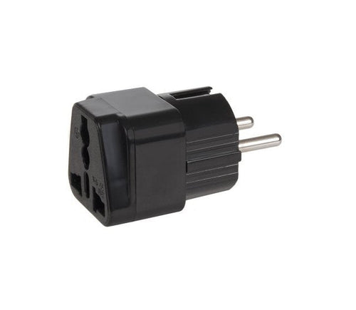 Maclean MCE155 Adapter Plug Eléctrico Nema 5-15P Type And (fr) Black — image 1