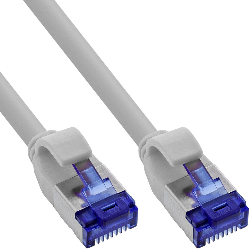 Inline® Network Cable Slim, CAT.6A, S/FTP, Tpe (lszh) Flexible, PoE, Grey 20M