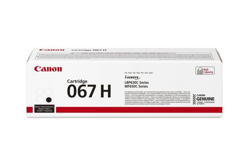 Canon Genuine Toner 067 H Bk Black