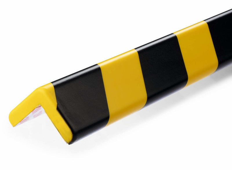Durable Perfil Protector Esquinas C35 Yellow Black Self-adhesive 1M