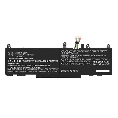 Laptop Battery For HP 49.22WH 11.58V 4250MAH — image 1