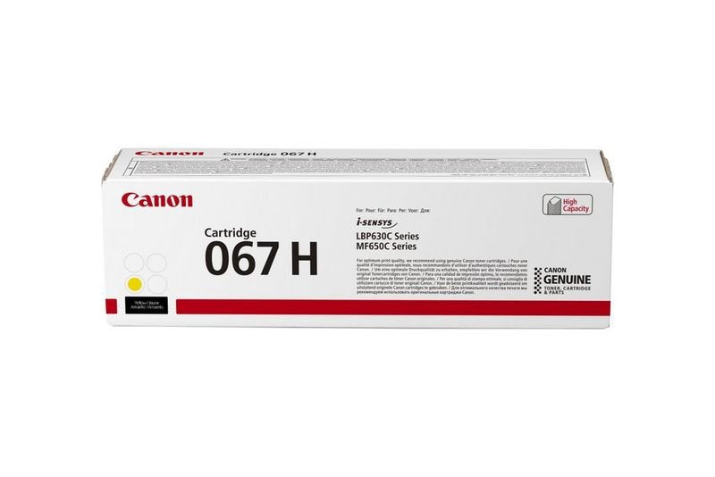 Canon Genuine Toner 067 H And Yellow