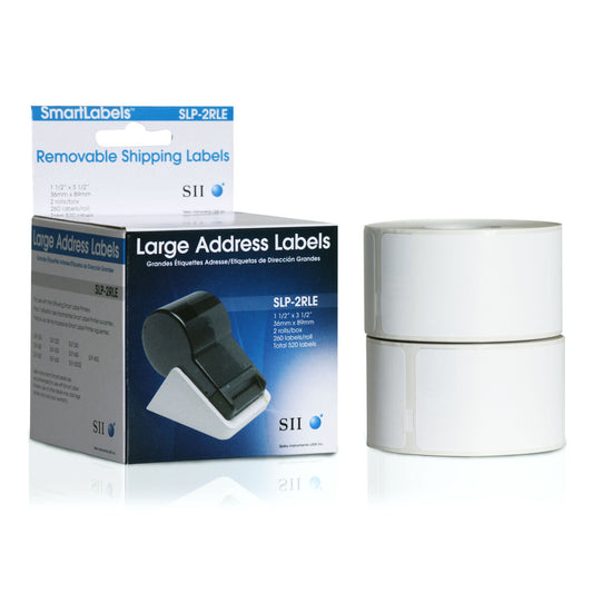 Seiko Printer Labels Seiko Slp-2Rle White 36 X 89 Mm (2 Units) (520 Labels)