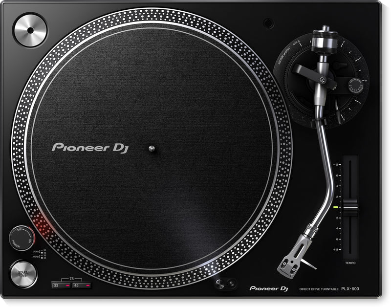 Pioneer Tocadiscos PLX-500 Tracción Directa Dj Black