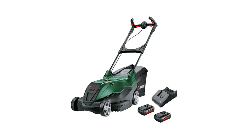 Bosch Lawnmower Wireless Advancedrotak 36V-40-650, 36 Voltios Green/Black 2X Battery Li-ion 2.0AH, Power For A