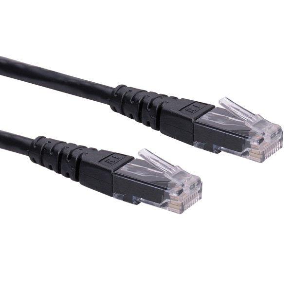 Roline Network Cable KAT.6 Class And UTP Black 5M